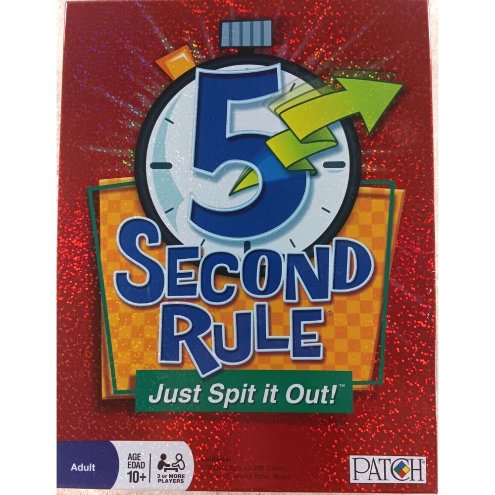 5 Second Rule Game Adult from Patch Products